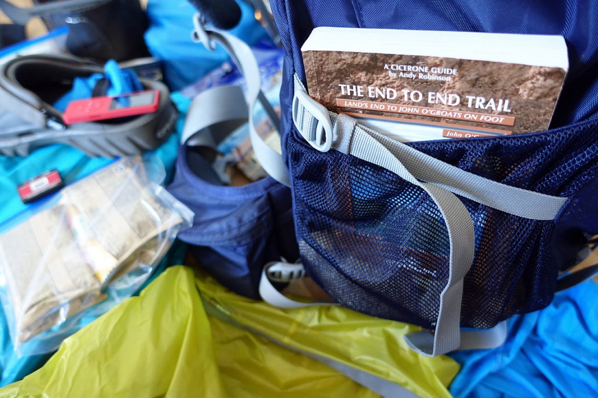 Packliste für meine Fernwanderung durch Großbritannien