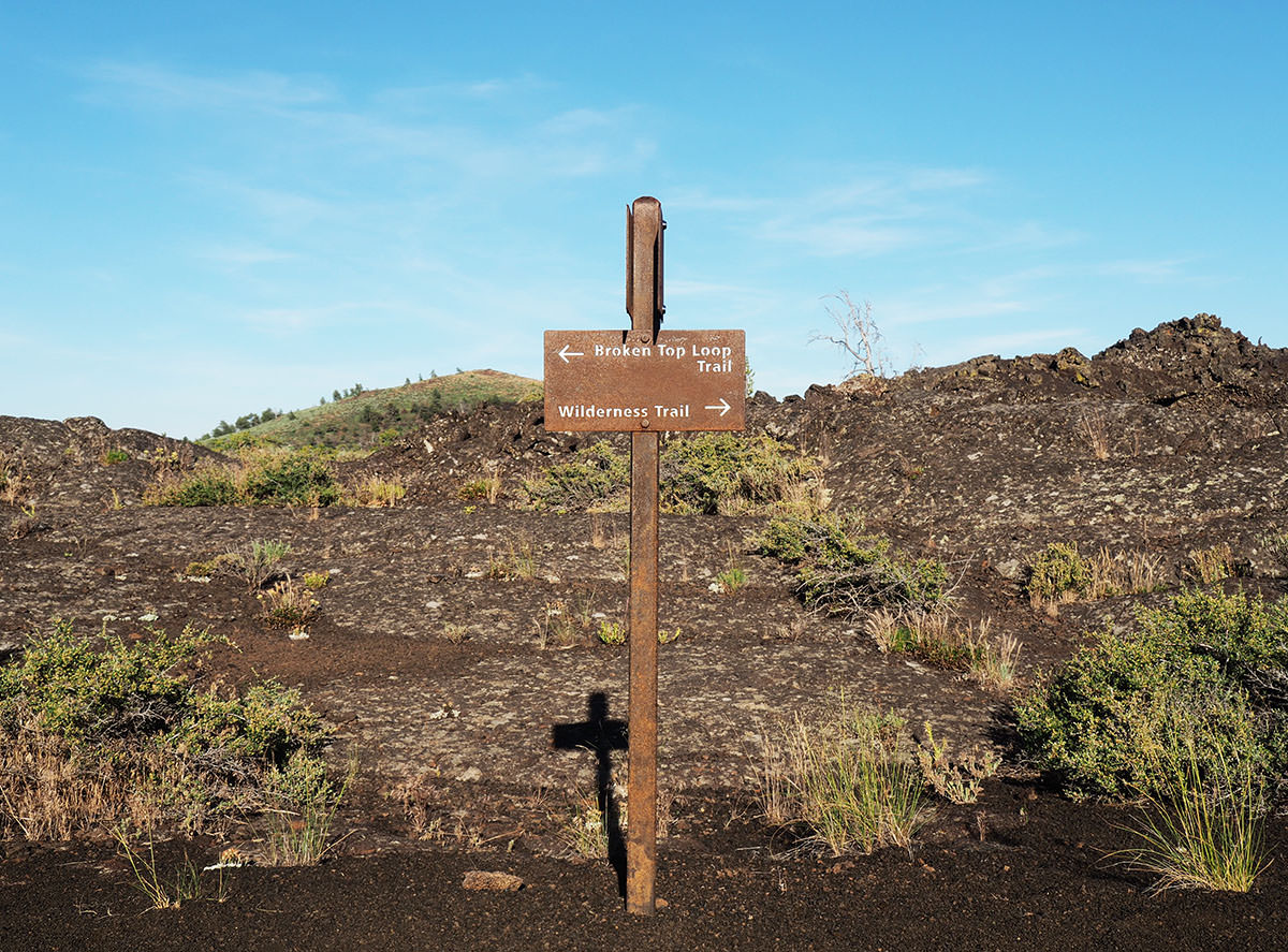 wandern im craters of the moon national monument in idaho